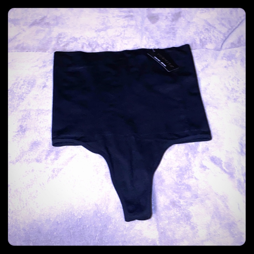 High waisted thong